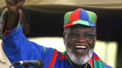 Sam Nujoma, Namibia's fiery freedom fighter, first president, dies aged 95 Sam Nujoma, Namibia's fiery freedom fighter, first president, dies aged 95