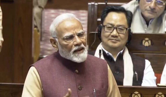 Govt Working For 'Sabka Saath, Sabka Vikas': PM Modi In Rajya Sabha