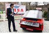 Bilal Ahmed a Srinagar teacher built India’s first solar car and dreams of launching his company BISA. -Excelsior/Shakeel