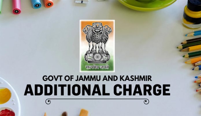 Buxy Assigned Addl Charge As Director Soil & Water Conservation