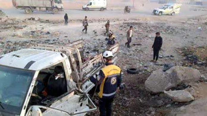 15 killed in car bomb explosion in northern Syria