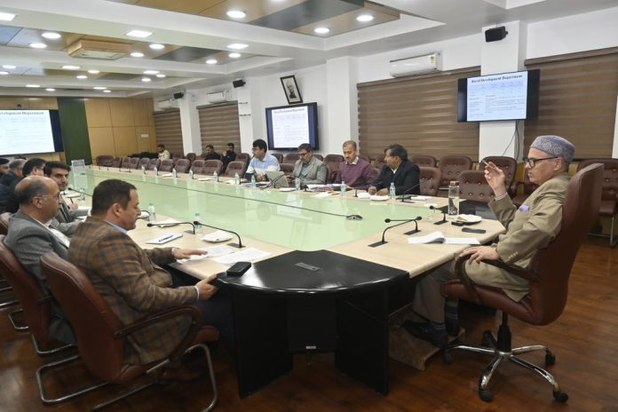 CM Omar Abdullah Holds Pre-Budget Meetings With Key Departments In Jammu CM Omar Abdullah Holds Pre-Budget Meetings With Key Departments In Jammu