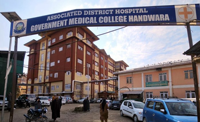 A view of GMC Handwara. —Excelsior/Aabid Nabi