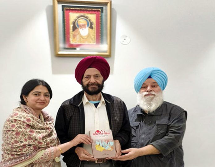 Dignitaries releasing book ‘Shaheednama Singhan’ by Dr Jasbir Singh Sarna.
