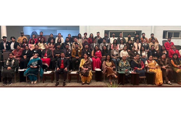 School management posing with alumni during the first alumni meeting at Rich Harvest School.