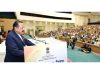 Union Minister Dr. Jitendra Singh , as chief guest, addressing the “National Science Day” commemoration at Vigyan Bhawan, New Delhi on Friday.