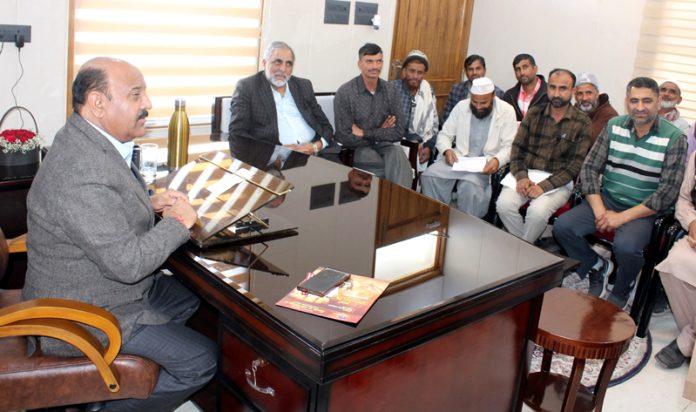 DyCM meeting with a delegation on Sunday. DyCM meeting with a delegation on Sunday.