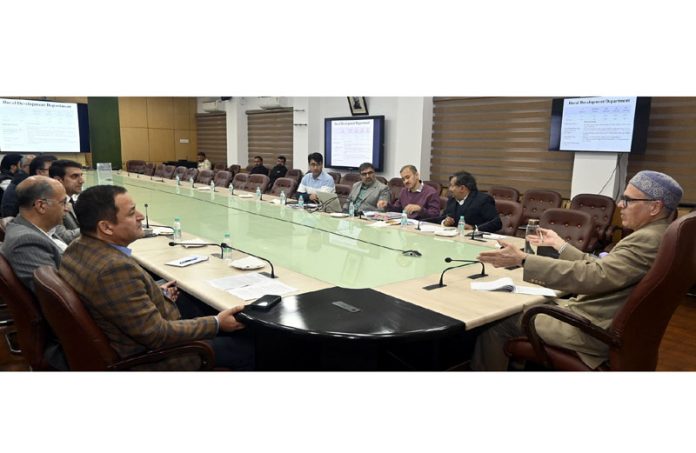 CM chairing pre-budget meeting with key departments on Tuesday.