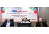 J&K Bank MD & CEO Amitava Chatterjee launching JKB mTrade mobile app in Srinagar on Thursday.