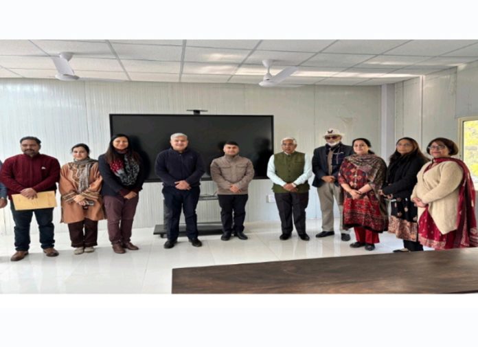 JU Vice-Chancellor Prof Umesh Rai and others during inauguration of new building for Design-Your-Degree Program. JU Vice-Chancellor Prof Umesh Rai and others during inauguration of new building for Design-Your-Degree Program.
