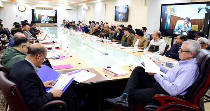 Chief Minister holding consultation with stakeholders.