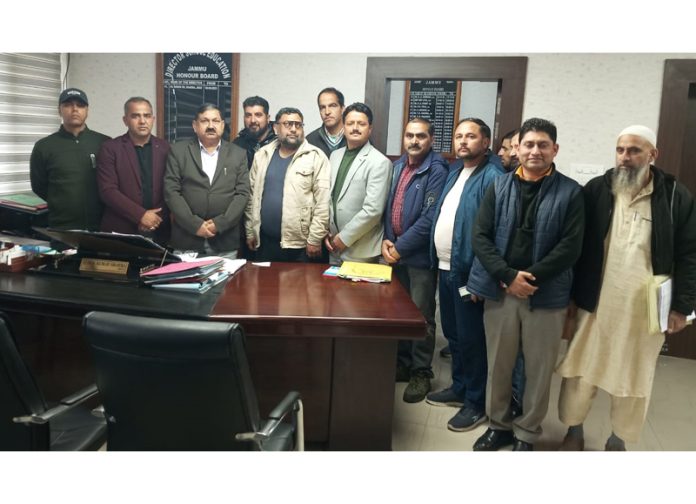 JKTJAC deputation meeting with DSEJ on Friday.