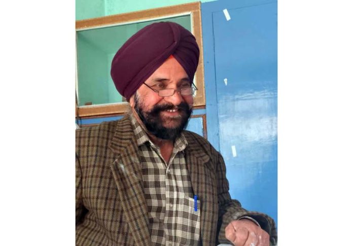Gurdeep Singh has been appointed as vice president of the Sikh Unity Forum (SUF), J&K