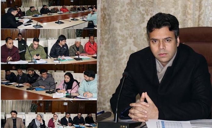 DC Srinagar reviews implementation of COTPA.