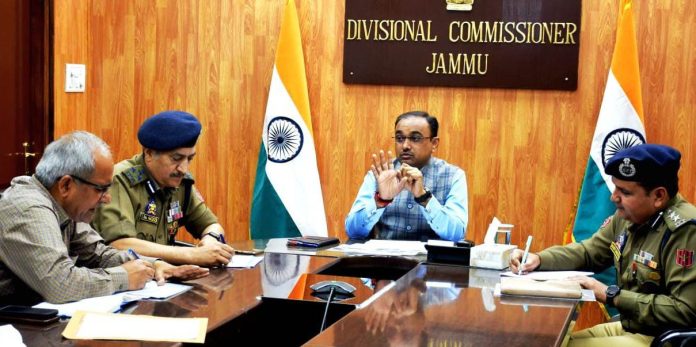 Div Com Jammu Reviews Road Construction Status, Traffic Movement On NH In Ramban Div Com Jammu Reviews Road Construction Status, Traffic Movement On NH In Ramban
