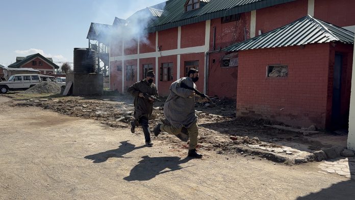 Security Forces, Fire Services Conduct Mock Drill At Railway Station In J&K’s Kulgam