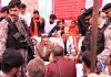 Union Minister Dr. Jitendra Singh interacting with local people during the "Public Darbar" at Hiranagar, Kathua on Saturday.