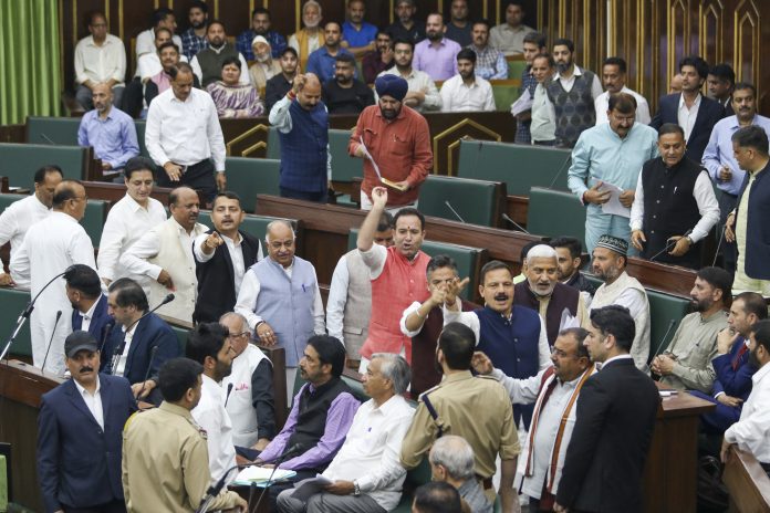CM Omar Abdullah Urges Daily Wagers To End Strike, BJP MLAs Walk Out From Assembly Over Issue