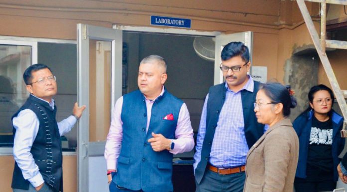 Amit Sharma during visit to Mizoram Milk Producers Cooperative Union Limited (MULCO) at its headquarters on Monday. Amit Sharma during visit to Mizoram Milk Producers Cooperative Union Limited (MULCO) at its headquarters on Monday.