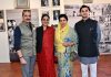Ex-MLC Vikramaditya Singh, his wife Chitrangada Raje Singh and other dignitaries during a special photo exhibition at Amar Mahal Museum, Jammu.