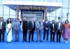 Manoj Kumar Singh, Chief Secretary of UP Government posing along with officials of Haier during a function on Wednesday.