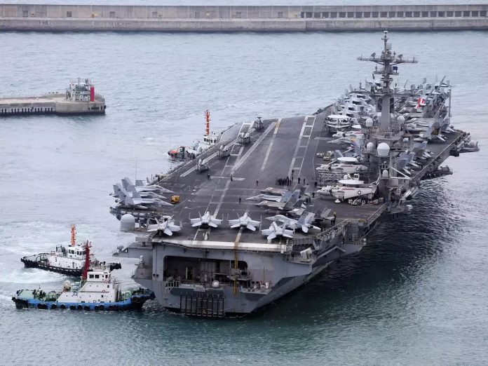 US aircraft carrier arrives in South Korea, days after North Korea test-fired missiles US aircraft carrier arrives in South Korea, days after North Korea test-fired missiles