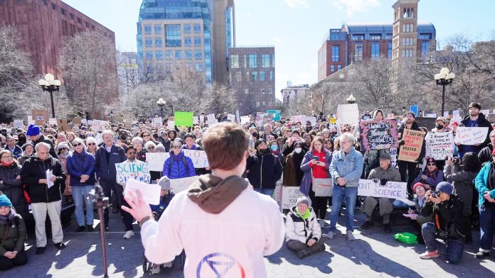 Young scientists see career pathways vanish  as schools adapt to federal funding cuts