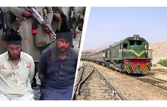 Train hijacked in Balochistan, Pakistan.
