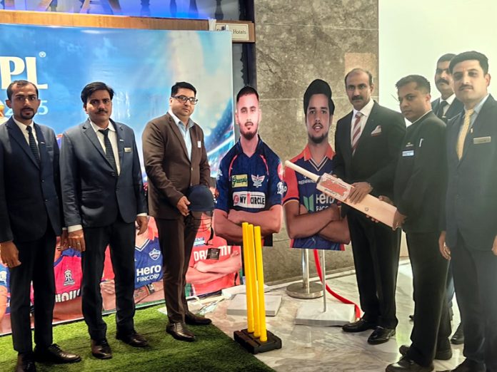 Ranjeet Kalra during inauguration of IPL ‘Wall of Fame’ at Radisson Blu.
