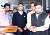 DC Rajouri Abhishek Sharma inaugurating up-gradation of Library on Thursday.