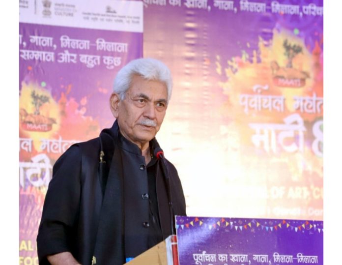 LG attends 8th edition of Purvanchal Festival ‘Maati’ in Delhi