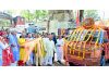 Lieutenant Governor Manoj Sinha flagging off Shri Mata Vaishno Devi Ji Pracheen Marg Pavitra Chhari Yatra from Nagrota on Monday.