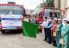 ACS Shantmanu flagging off “SCERT Jammu on Wheels.”