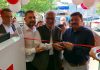 Dignitaries inaugurating Meatwale.com’s first store in Jammu on Sunday.