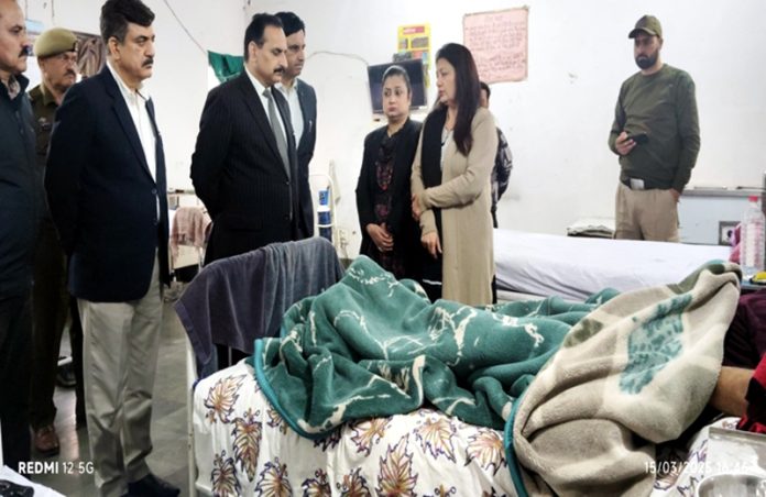 A team of DLSA Jammu during inspection at Central Jail, Kot Bhalwal. A team of DLSA Jammu during inspection at Central Jail, Kot Bhalwal.