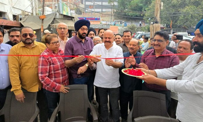 MLA Yudhvir Sethi inaugurating 'Nalwa Tour & Travels' in Jammu on Tuesday. MLA Yudhvir Sethi inaugurating 'Nalwa Tour & Travels' in Jammu on Tuesday.