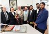 Delegation of Bar Association Poonch presenting a bouquet to Chief Justice, Tashi Rabstan on Monday.