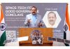Union Minister Dr Jitendra Singh addressing the “Space-Tech Good Governance Conclave' organized by the Indian Institute of Democratic Leadership.