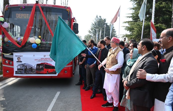 CM Omar Abdullah Launches Free Bus Service For Women, Fulfils Key Budget Announcement