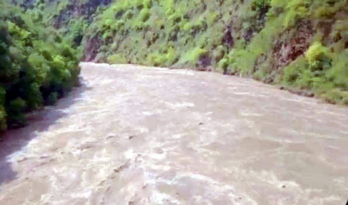 Flood alerts issued in POK as India suddenly discharges water from Jhelum River Flood alerts issued in POK as India suddenly discharges water from Jhelum River
