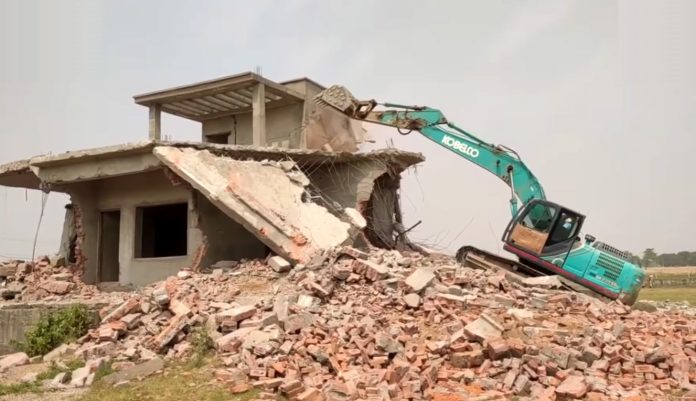 Drug Peddler's House Demolished In Jammu; Several Suspects Detained In J&K's Samba