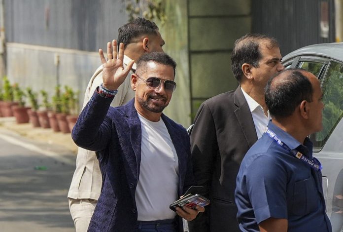Robert Vadra questioned by ED