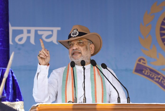 Amit Shah attends CRPF Raising Day celebration in MP