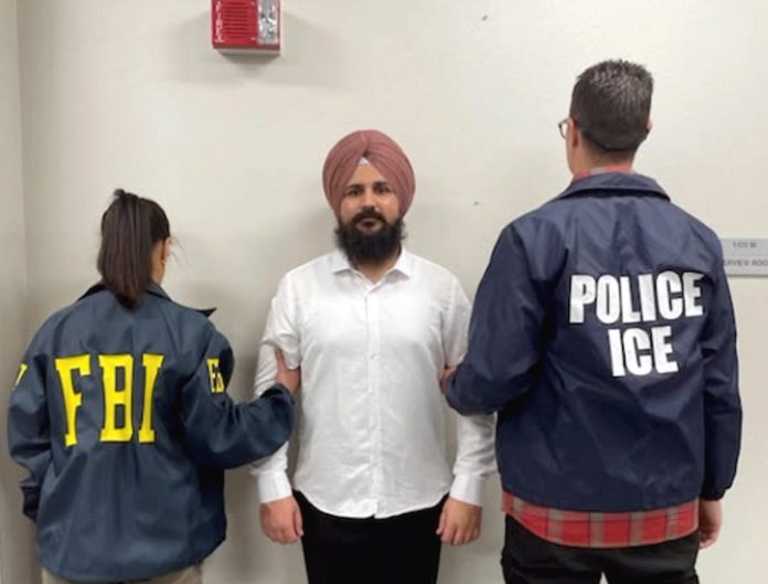 Gangster Harpreet Singh arrested by FBI in California