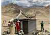 Military structure being built by using 3D printing technology at Leh.