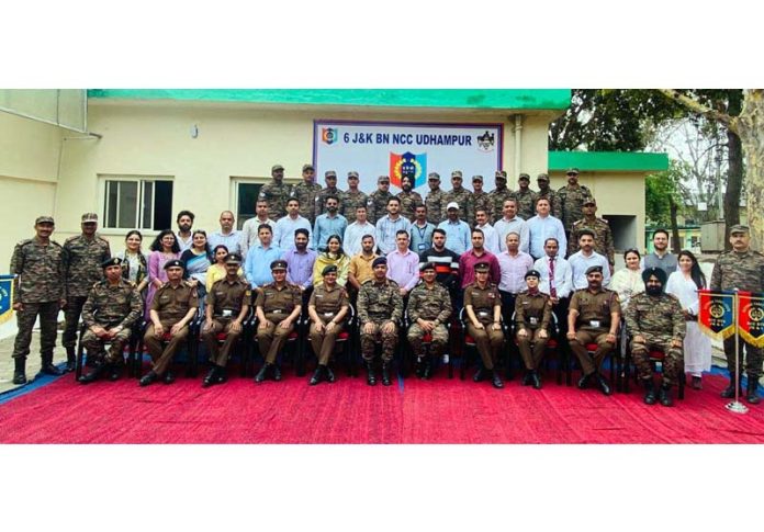 Participants of conclave at 6 J&K Bn NCC Udhampur.