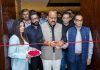 Deputy Chief Minister, Surinder Choudhry inaugurating a jewellery exhibition in Jammu on Thursday.