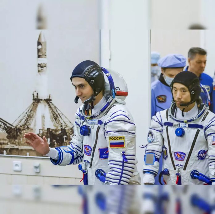 US-Russian crew of 3 launches to International Space Station US-Russian crew of 3 launches to International Space Station
