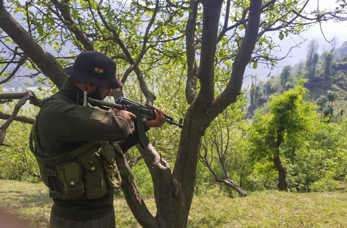 Search operation in J-Ks Poonch