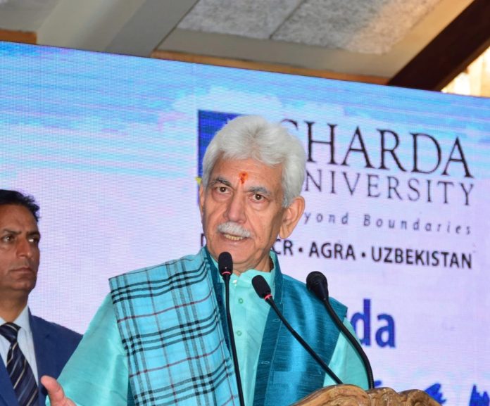 LG Manoj Sinha Urges Youth To Use Skills Acquired At Universities In Nation-Building
